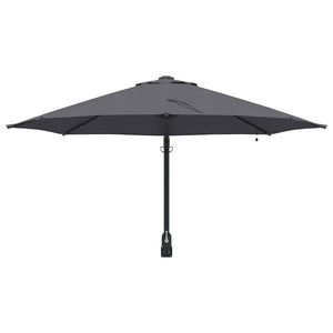Anthrazit Garten-Sonnenschirm 248x248 cm