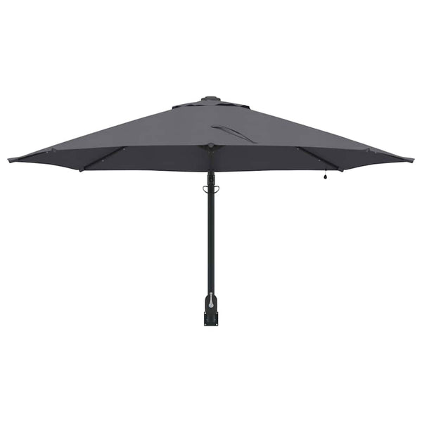 Anthrazit Garten-Sonnenschirm 248x248 cm