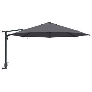 Anthrazit Garten-Sonnenschirm 248x248 cm