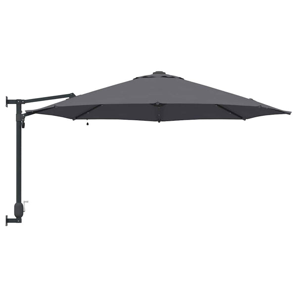 Anthrazit Garten-Sonnenschirm 248x248 cm