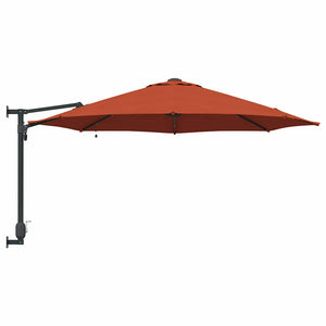 Terrakotta Garten-Sonnenschirm mit LED