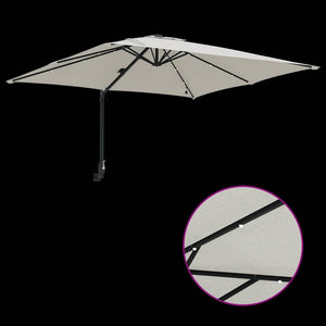Garten-Sonnenschirm Sand, 248,5 cm