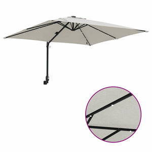 Garten-Sonnenschirm Sand, 248,5 cm