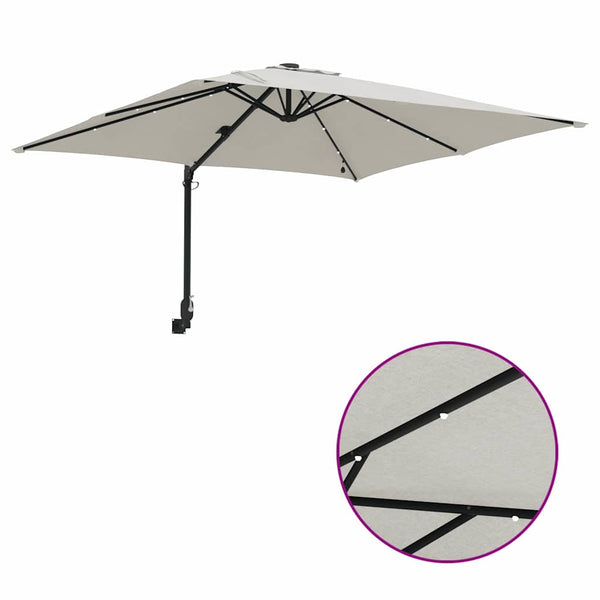 Garten-Sonnenschirm Sand, 248,5 cm