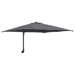 Anthrazit Garten-Sonnenschirm 248,5x247,5 cm