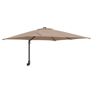 Taupe Gartenschirm, 248,5 cm
