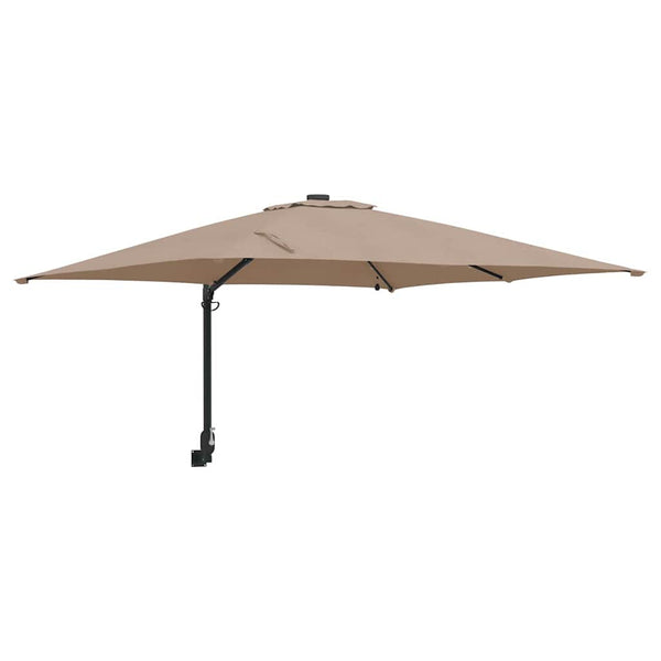 Taupe Gartenschirm, 248,5 cm