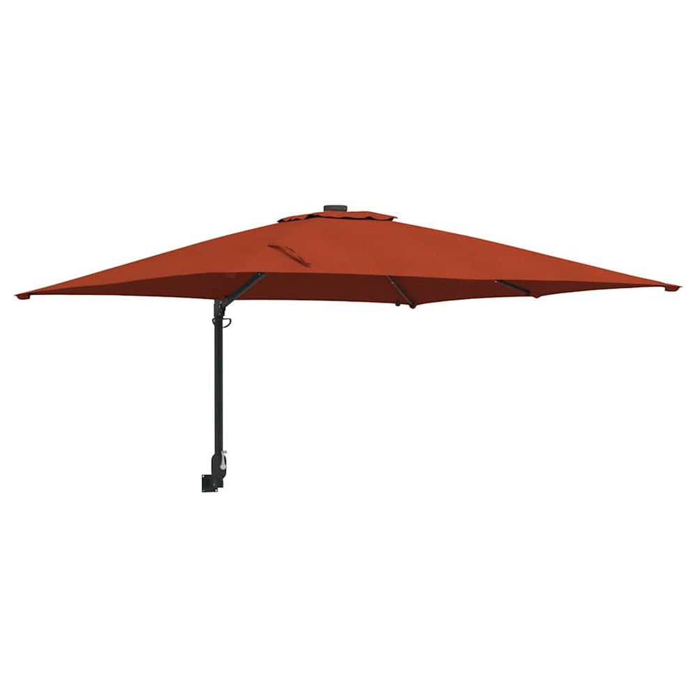 Terrakotta Garten-Sonnenschirm 248,5 cm