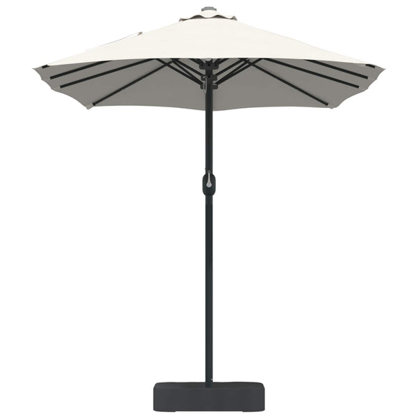 Garten-Sonnenschirm Sand Anthrazit 385 cm