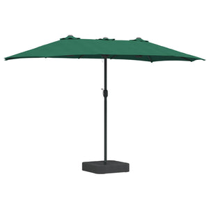 Grüner Garten-Sonnenschirm 385 cm