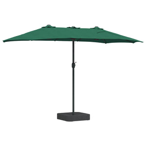Grüner Garten-Sonnenschirm 385 cm