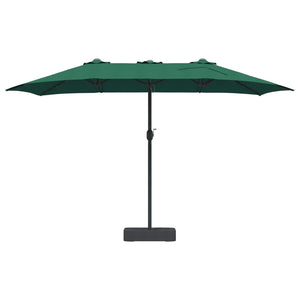 Grüner Garten-Sonnenschirm 385 cm