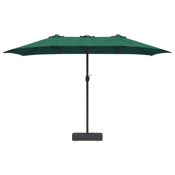 Grüner Garten-Sonnenschirm 385 cm