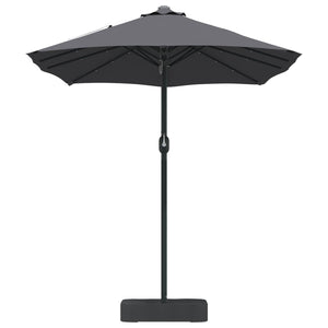 Anthrazit Garten-Sonnenschirm 385 cm