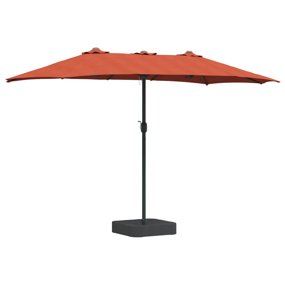 Terrakotta Garten-Sonnenschirm 385 cm
