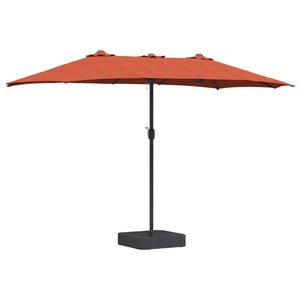 Terrakotta Garten-Sonnenschirm 385 cm