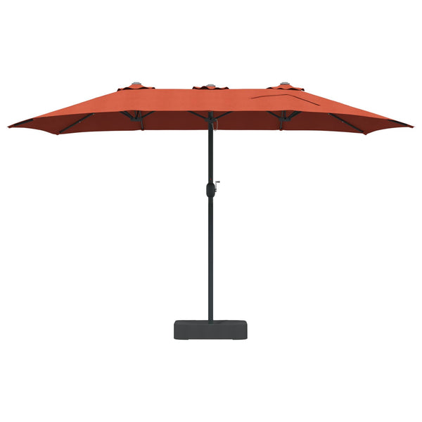 Terrakotta Garten-Sonnenschirm 385 cm