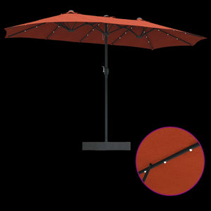 Terrakotta Garten-Sonnenschirm 385 cm