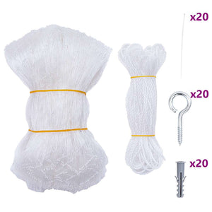 Transparentes Katzennetz 3x2 m