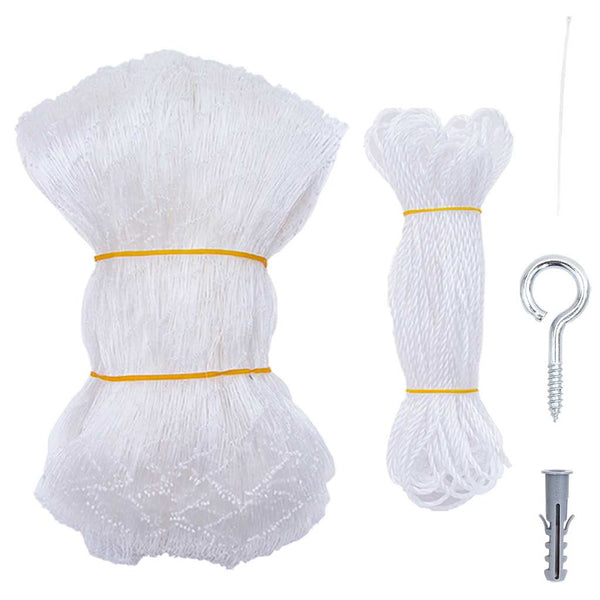 Transparentes Katzennetz 4x3 m