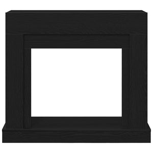Kaminumrandung Schwarz Eiche 100cm