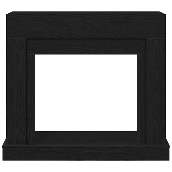 Kaminumrandung Schwarz Eiche 100cm