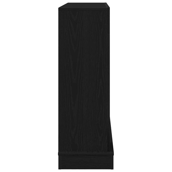 Kaminumrandung Schwarz Eiche 100cm