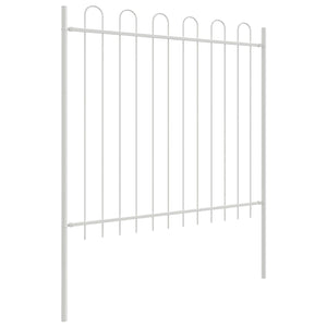 Gartenzaun-Set, 3-teilig, Grau, 5,1x0,6 m