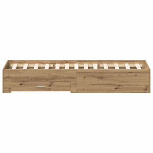 Bettrahmen Artisan-Eiche 140x190 cm
