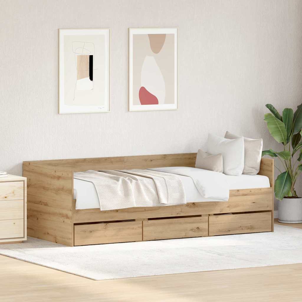 Tagesbett Artisan Eiche 90x200 cm