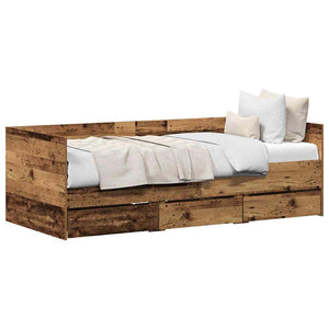 Tagesbett Altholz 90x190 cm