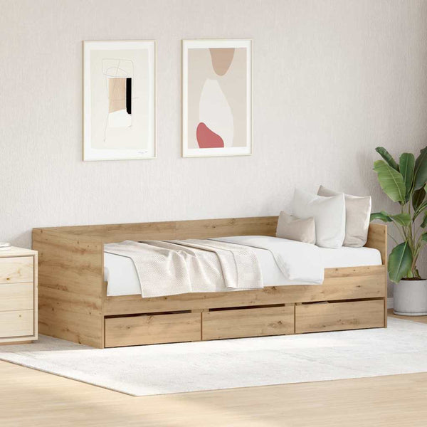 Tagesbett Artisan Eiche 90x190 cm