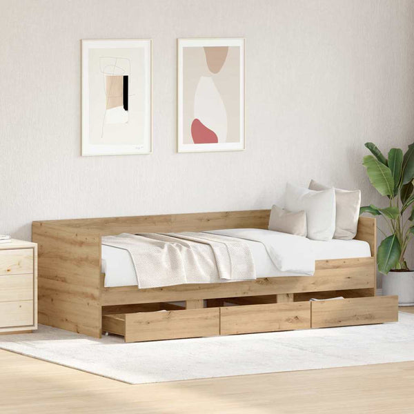 Tagesbett Artisan Eiche 90x190 cm