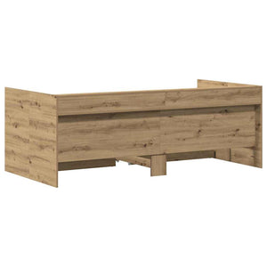 Tagesbett Artisan-Eiche 75x190 cm