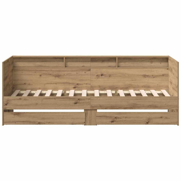 Tagesbett Artisan-Eiche 75x190 cm