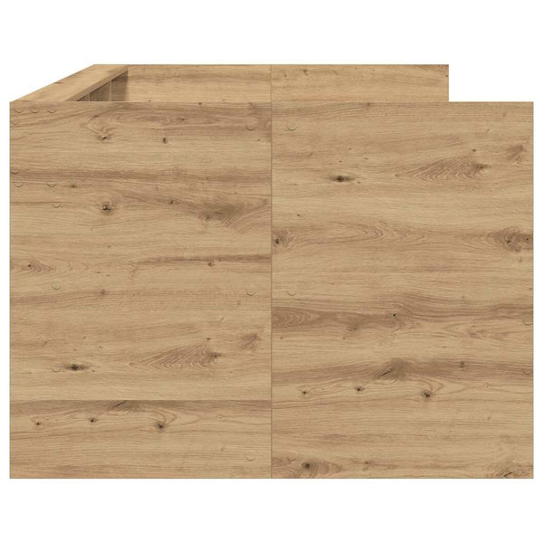 Tagesbett Artisan-Eiche 75x190 cm