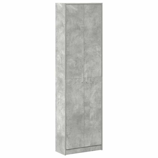 Kleiderschrank Beton Grau 189cm hoch