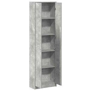 Kleiderschrank Beton Grau 189cm hoch