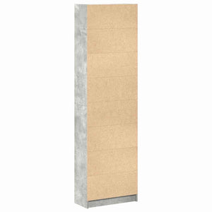 Kleiderschrank Beton Grau 189cm hoch
