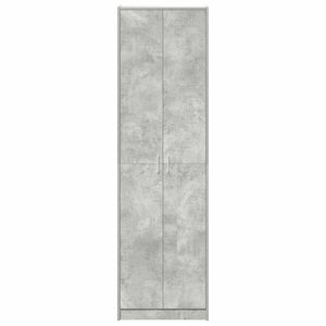 Kleiderschrank Beton Grau 189cm hoch