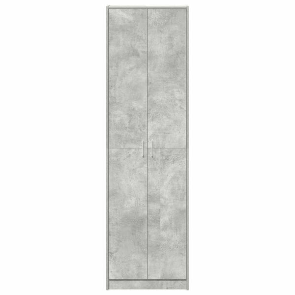 Kleiderschrank Beton Grau 189cm hoch