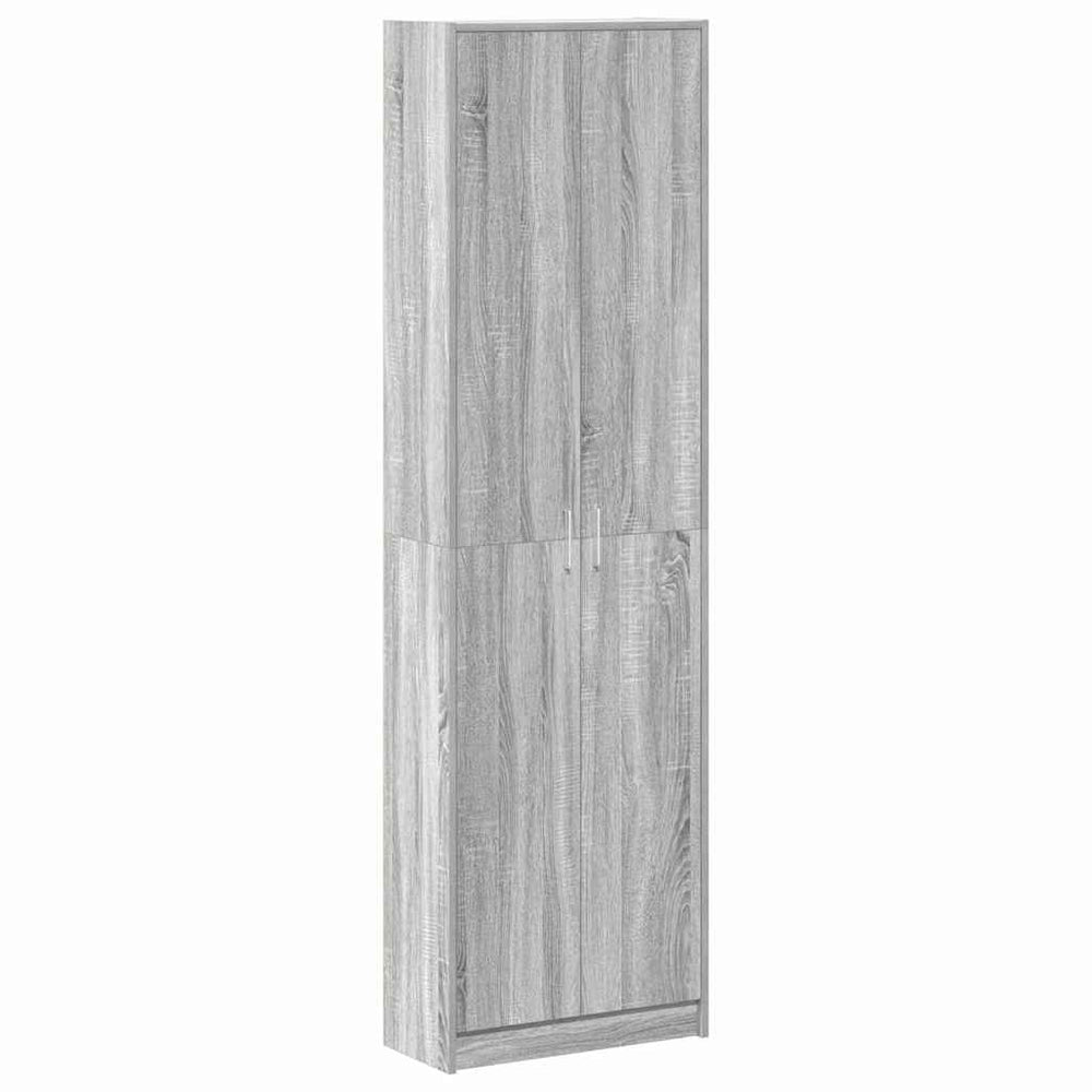 Kleiderschrank Grau Sonoma 55x25x189 cm