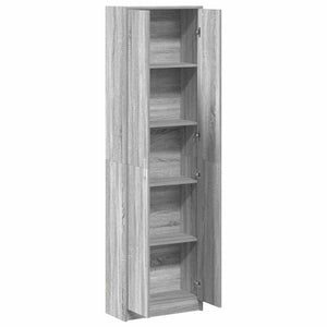 Kleiderschrank Grau Sonoma 55x25x189 cm