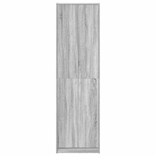 Kleiderschrank Grau Sonoma 55x25x189 cm
