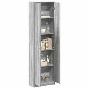Kleiderschrank Grau Sonoma 55x25x189 cm