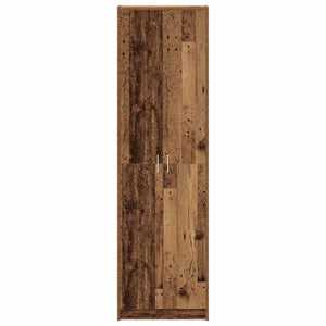 vidaXL Armoire avec étagère Bois de récupération 55 x 25 x 189 cm Bois d'ingénierie