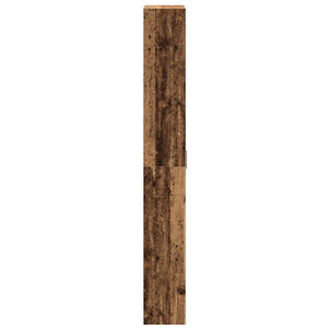 vidaXL Armoire avec étagère Bois de récupération 55 x 25 x 189 cm Bois d'ingénierie