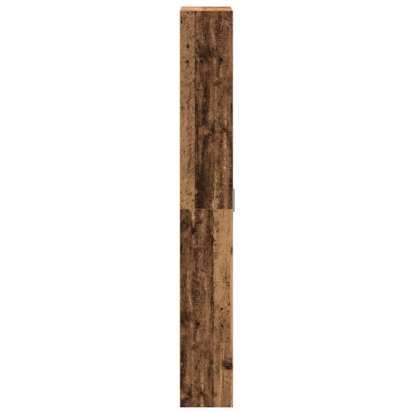 vidaXL Armoire avec étagère Bois de récupération 55 x 25 x 189 cm Bois d'ingénierie