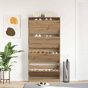 Schuhschrank Artisan Eiche 80cm