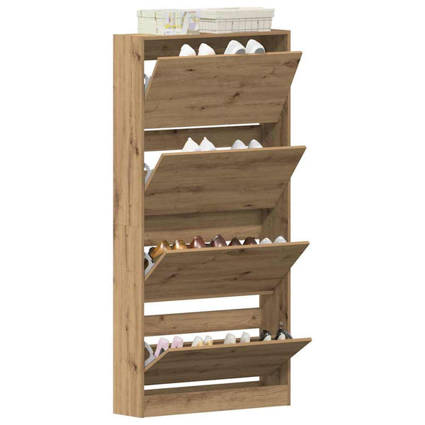 Schuhschrank Artisan Eiche 80cm